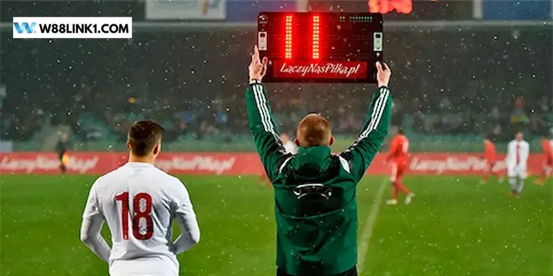 Kèo cược thay người là dạng kèo cược phụ hấp dẫn, khá mới mẻ.