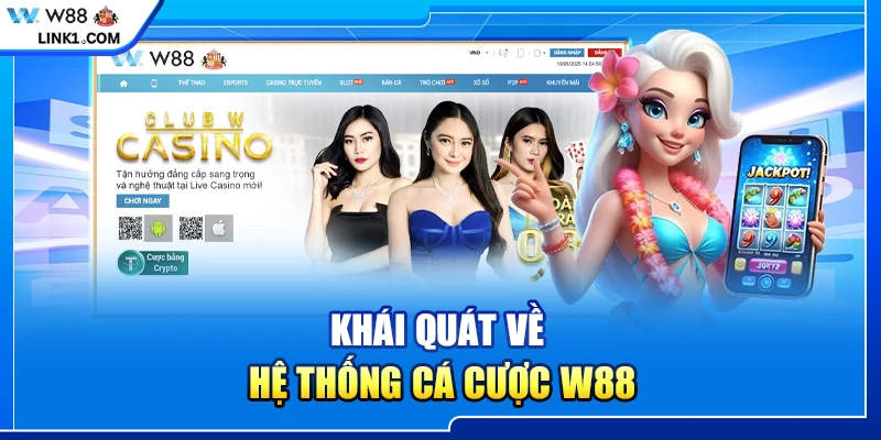 Khái quát về hệ thống cá cược W88