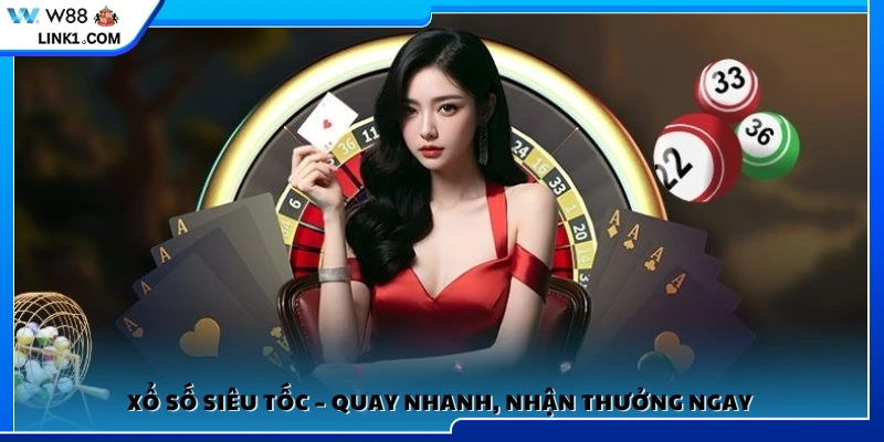 Trò chơi xổ số siêu tốc với vòng quay tức thì